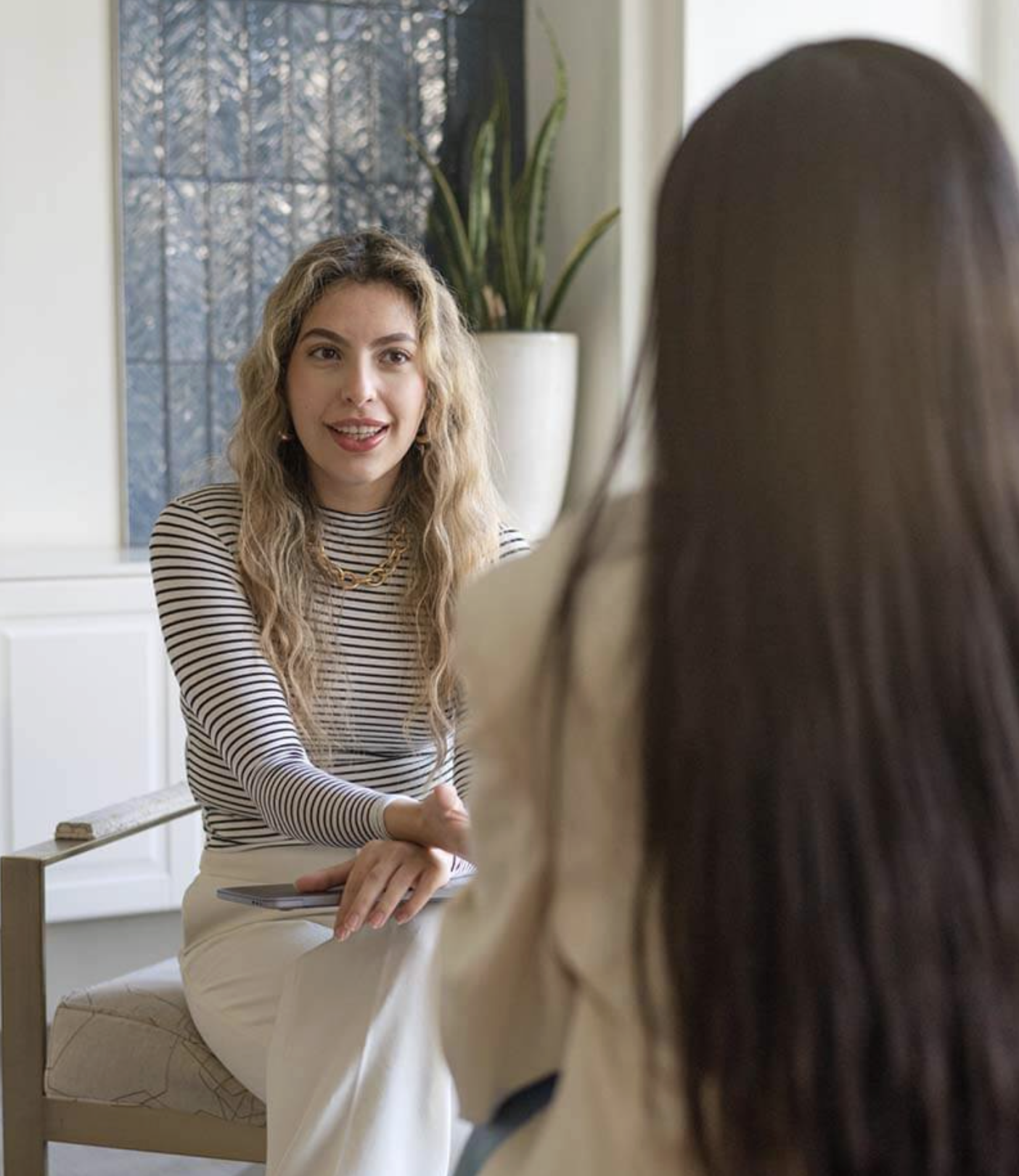 En lokal kunde får konsultation hos SEO Esbjerg